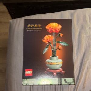 LEGO Botanical Collection Orange Chrysanthemum Set